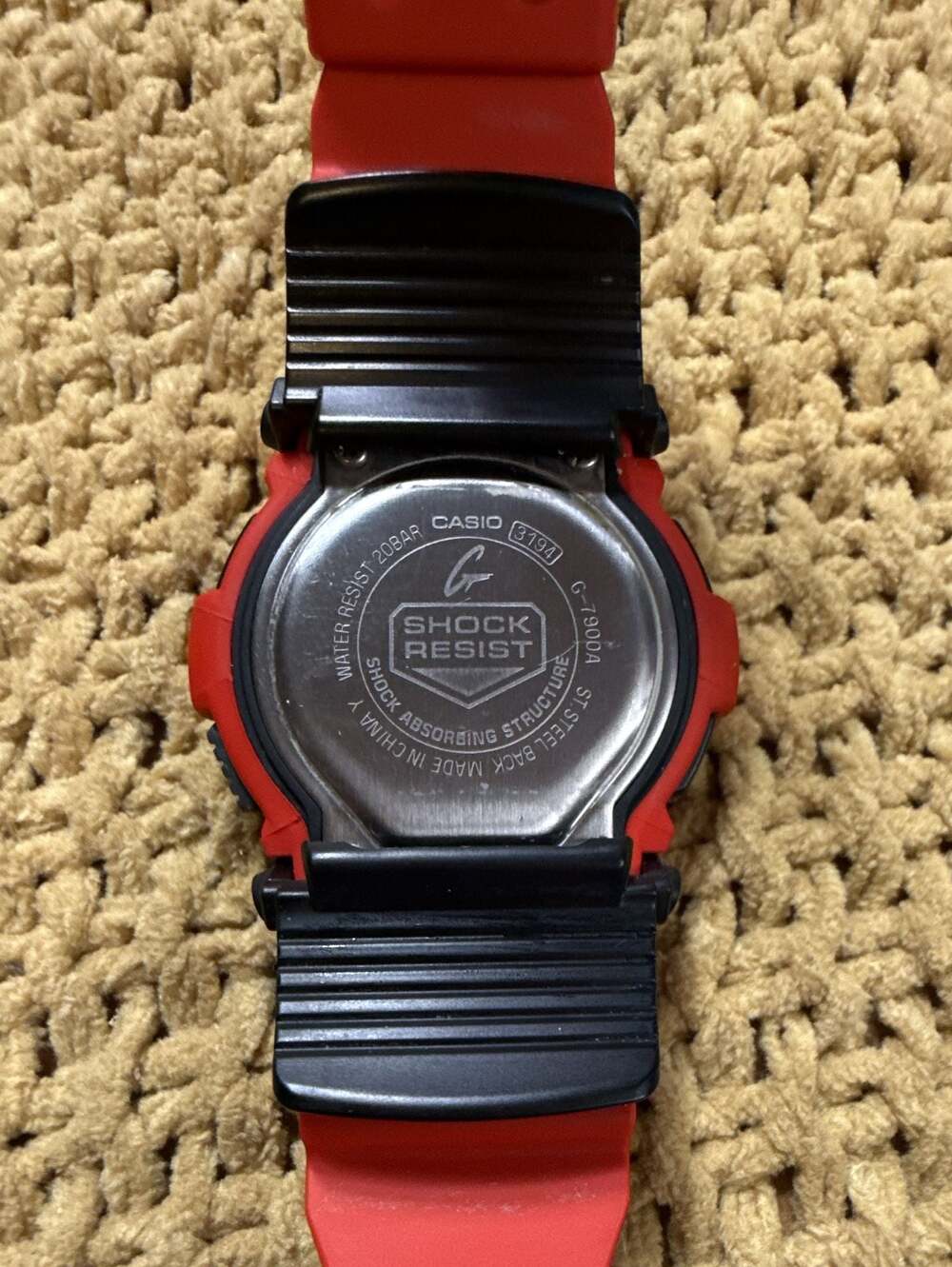 Casio G-Shock G-7900A Red Digital Watch - Picture 7 of 7